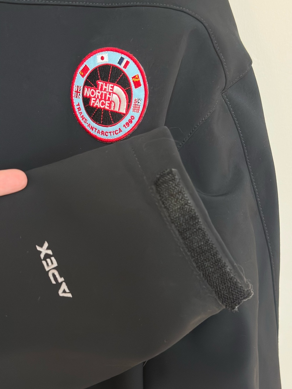 The North Face Trans-Antarctica 1990 APEX Softshell Jacket XXL Black - Picture 6 of 6